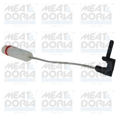 Warning Contact, brake pad wear